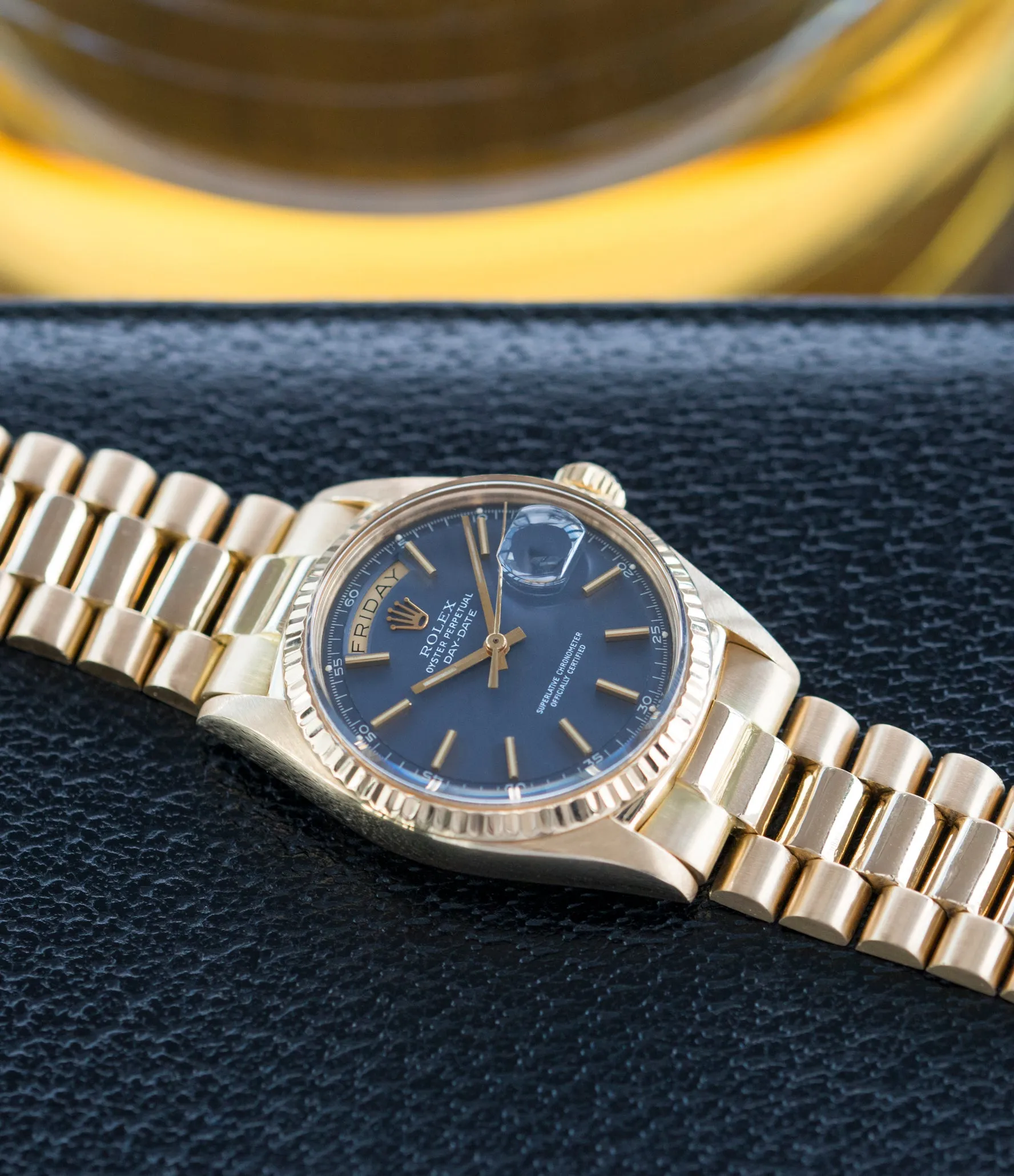 Day-Date 1803 | Blue Dial | Yellow Gold