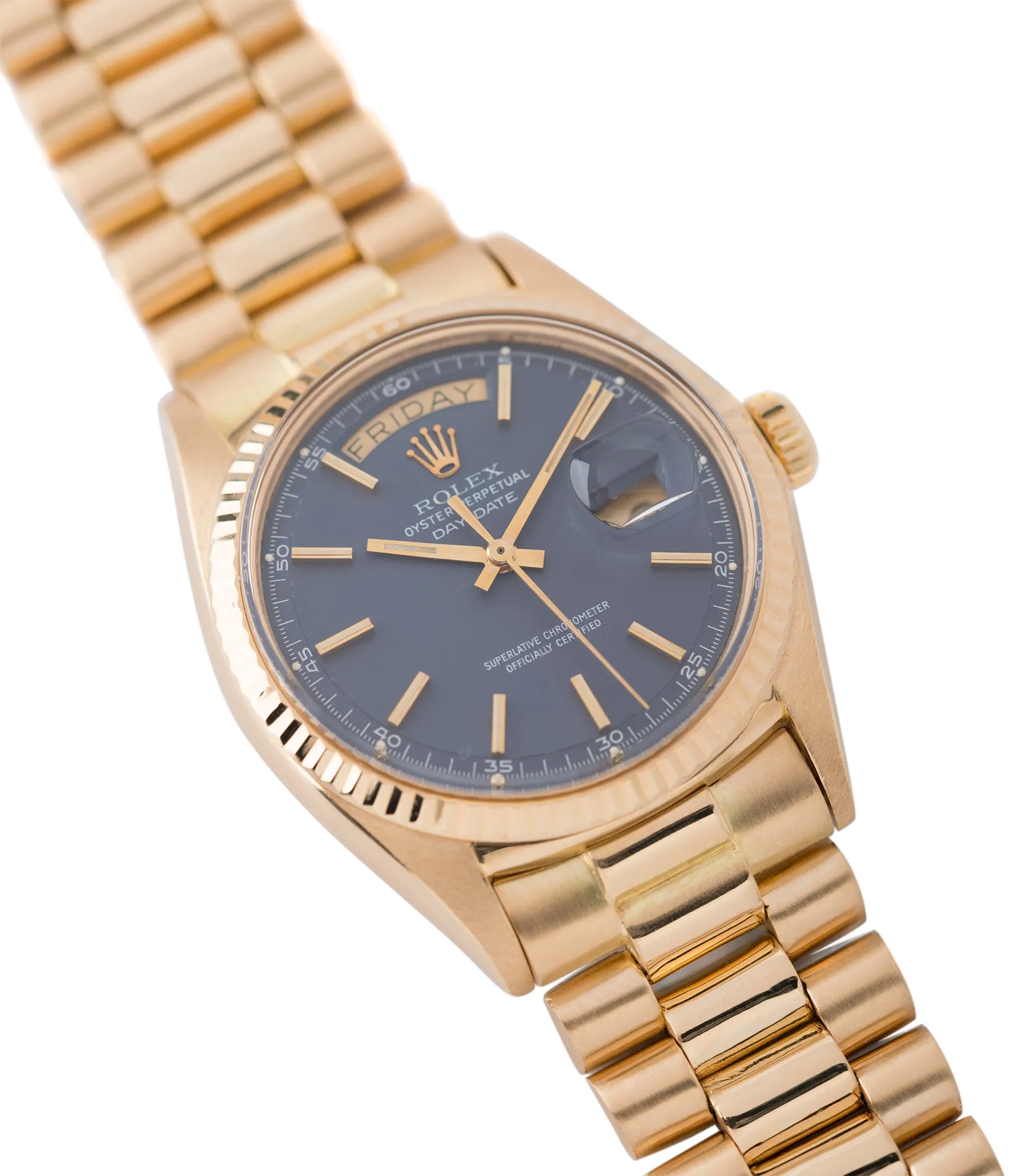 Day-Date 1803 | Blue Dial | Yellow Gold