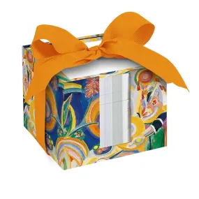 Decorative Fine Art Note Cube Paper Pad - Delaunay Portuguese Woman