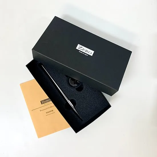 Delight Labo Elegant Japanese Chrome Pen & Pen Stand Set ZE226C