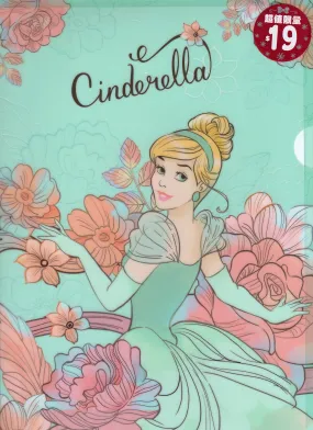 Disney Cinderella Deadstock A4 File Folder