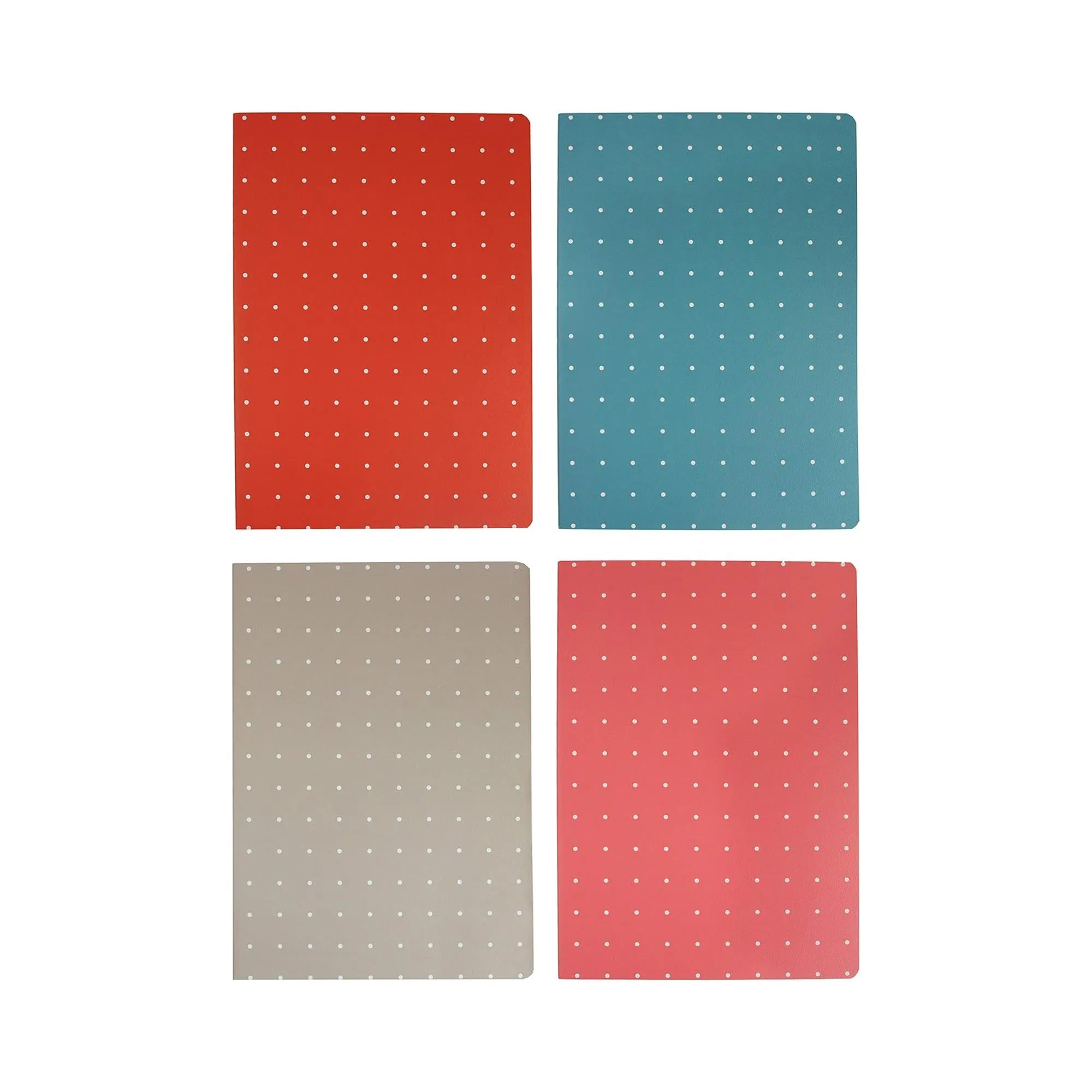 Dots Softcover Notebook - Set of 4 (Sizes Available)
