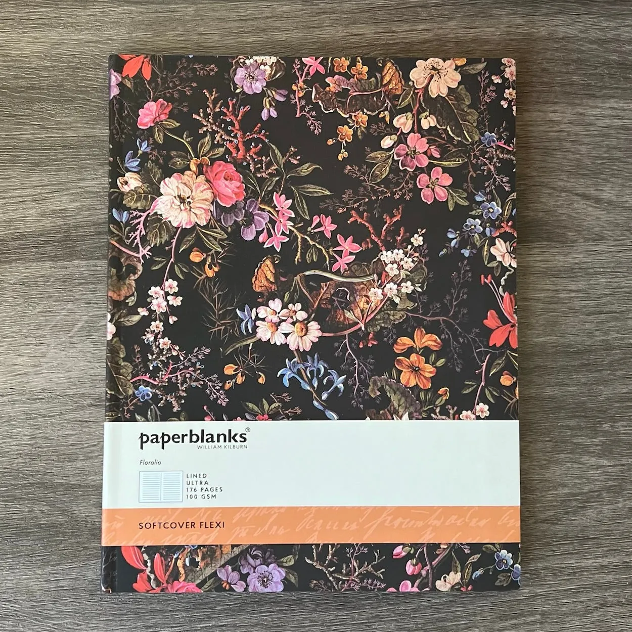 Floralia Lined SoftCover Flexi Journal