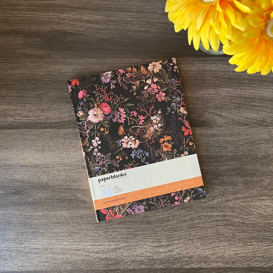 Floralia Lined SoftCover Flexi Journal