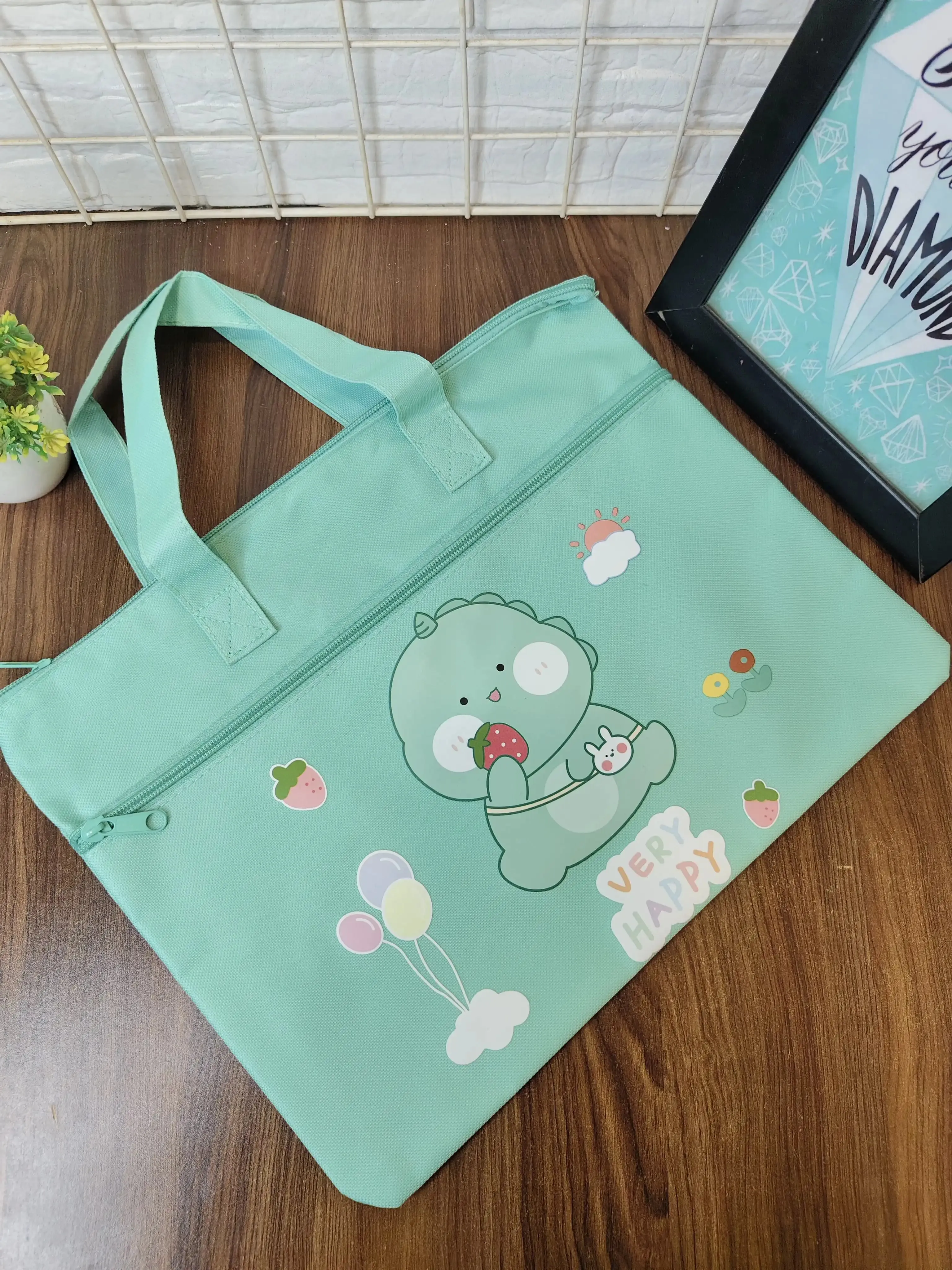 Folder bags| kawaii folder bags for kids premium quality folder bags with handle