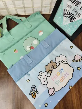 Folder bags| kawaii folder bags for kids premium quality folder bags with handle