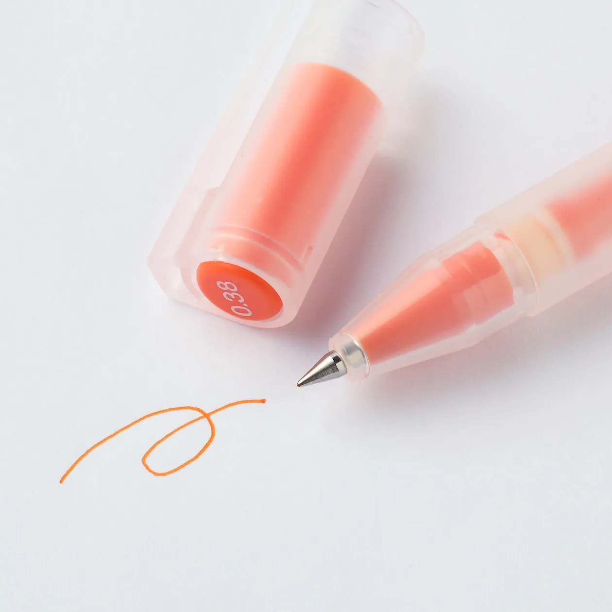 Gel Ink Ballpoint Pen - Cap Type 0.5mm