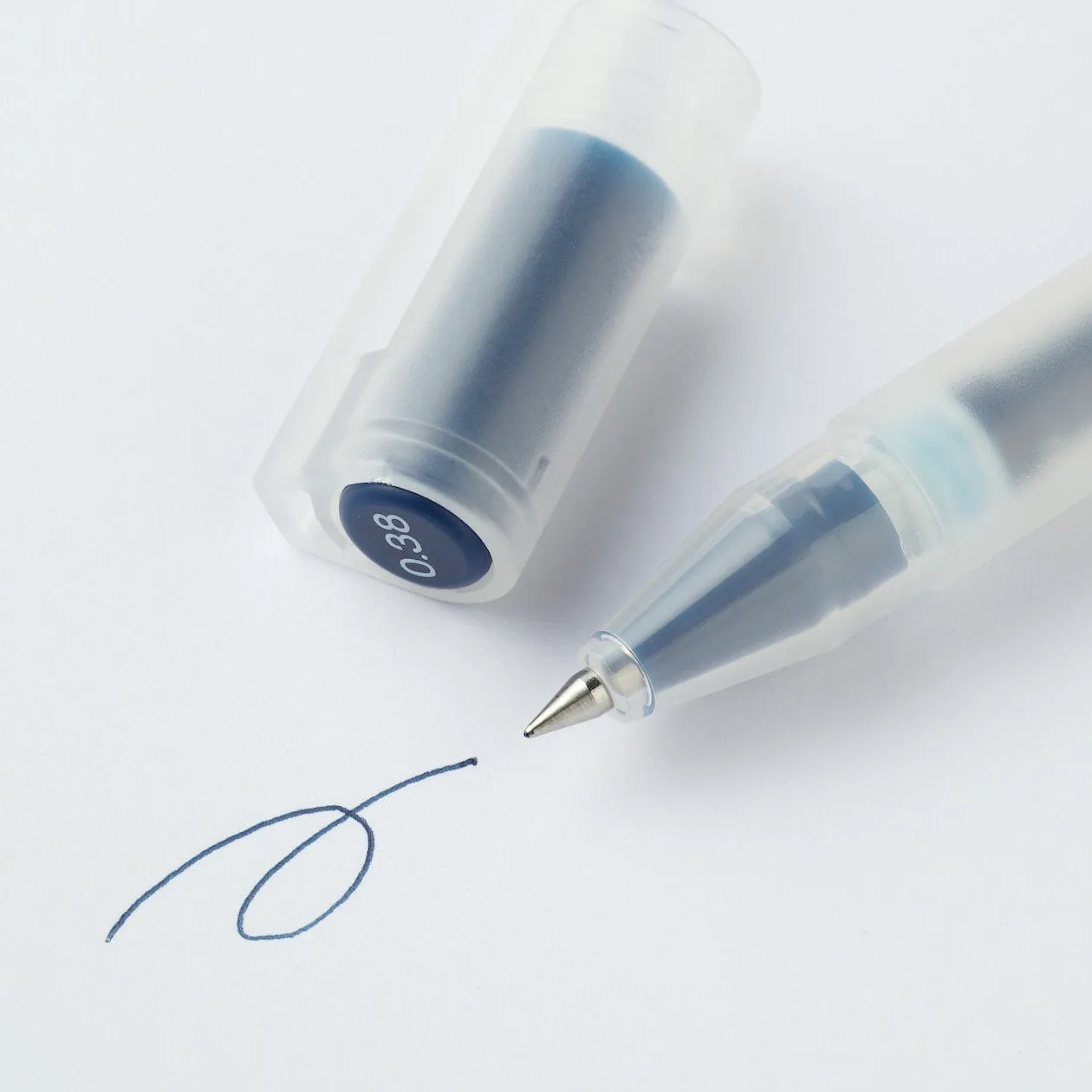 Gel Ink Ballpoint Pen - Cap Type 0.5mm