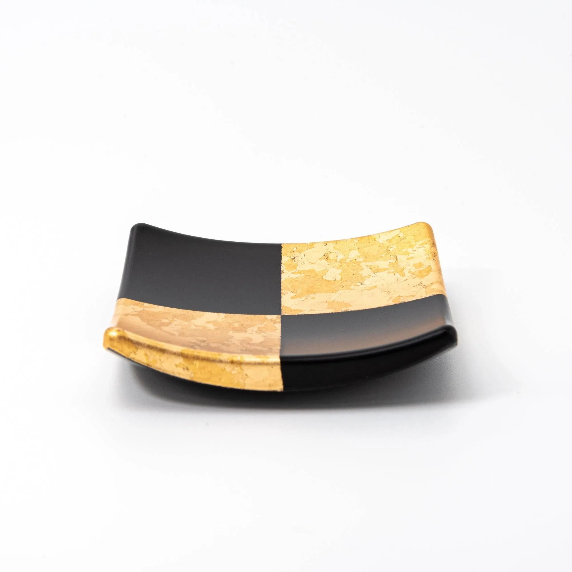 Gold Leaf Ichimatsu Pattern Pen Tray