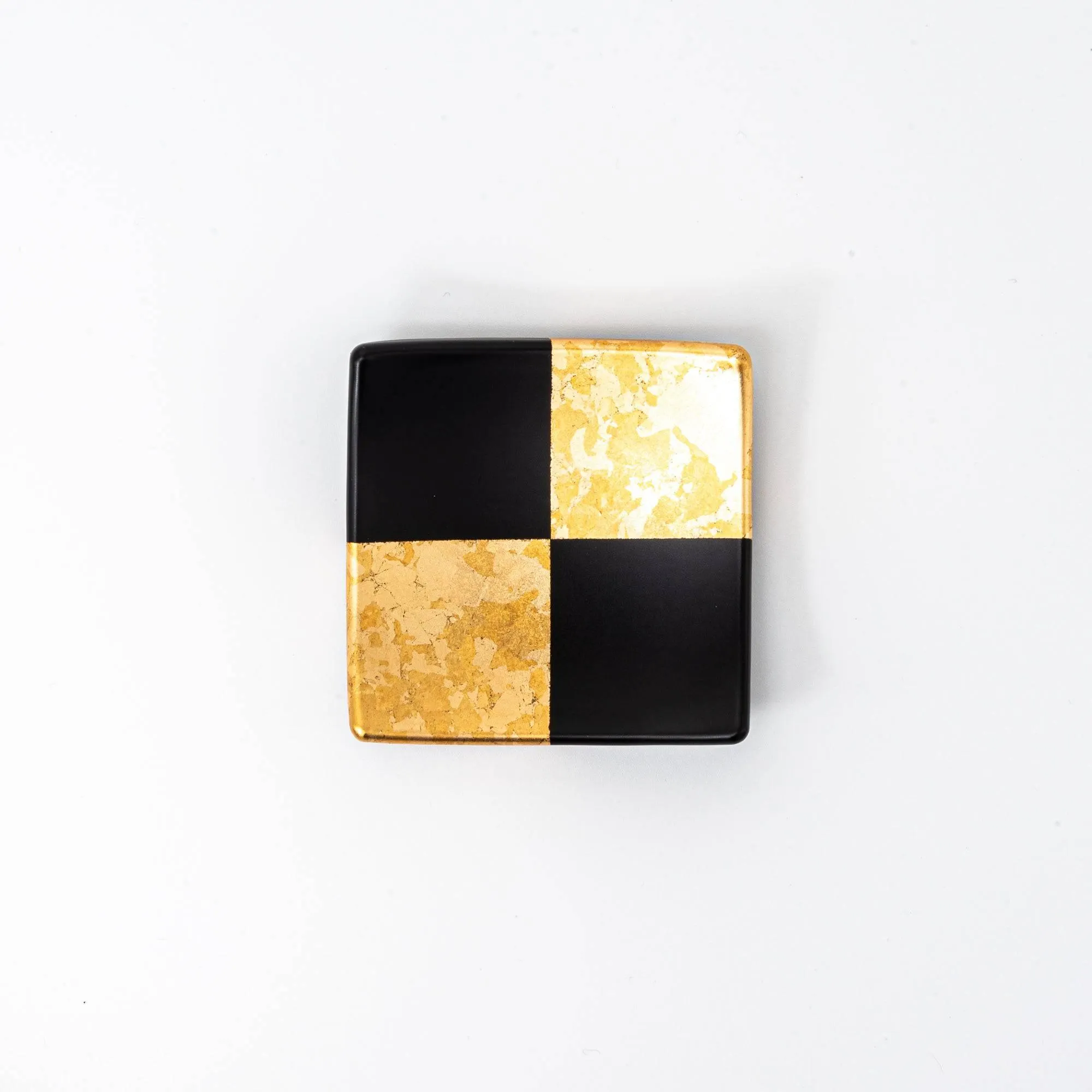 Gold Leaf Ichimatsu Pattern Pen Tray