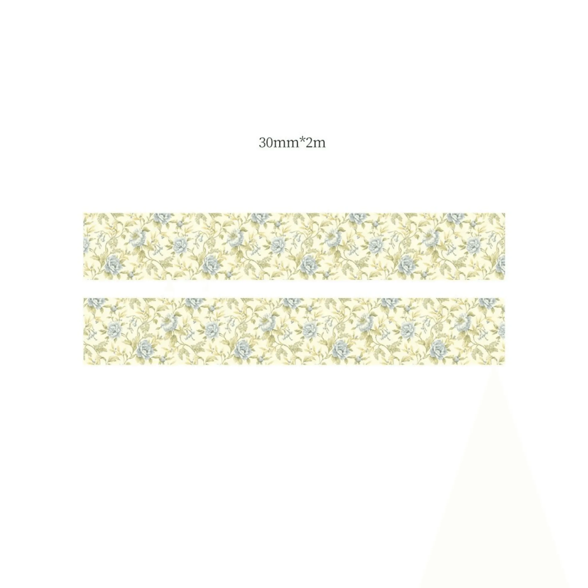 Handwritten Letter and Flower Adhesive Washi Tape