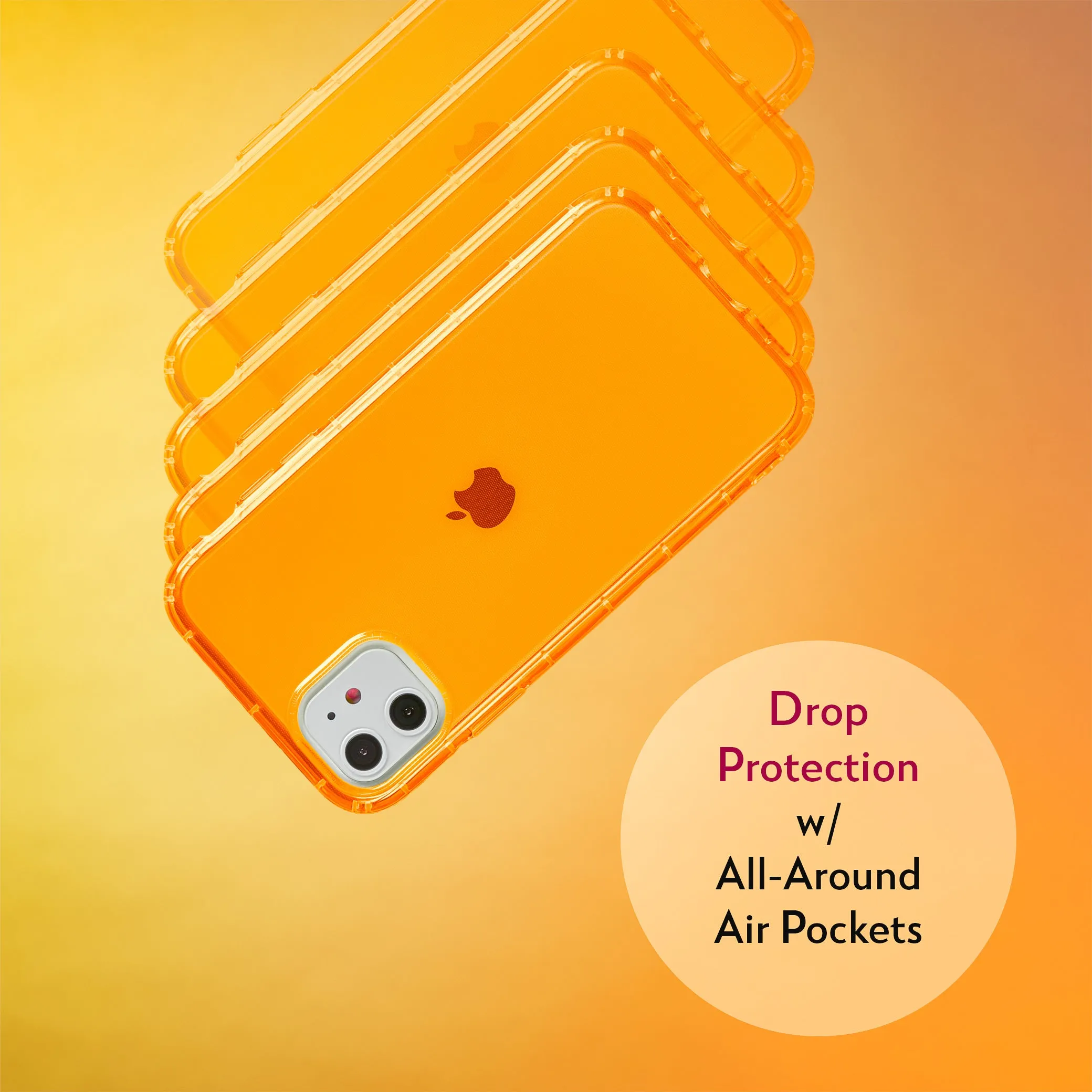 Highlighter Case for iPhone 11 - Intense Bright Orange
