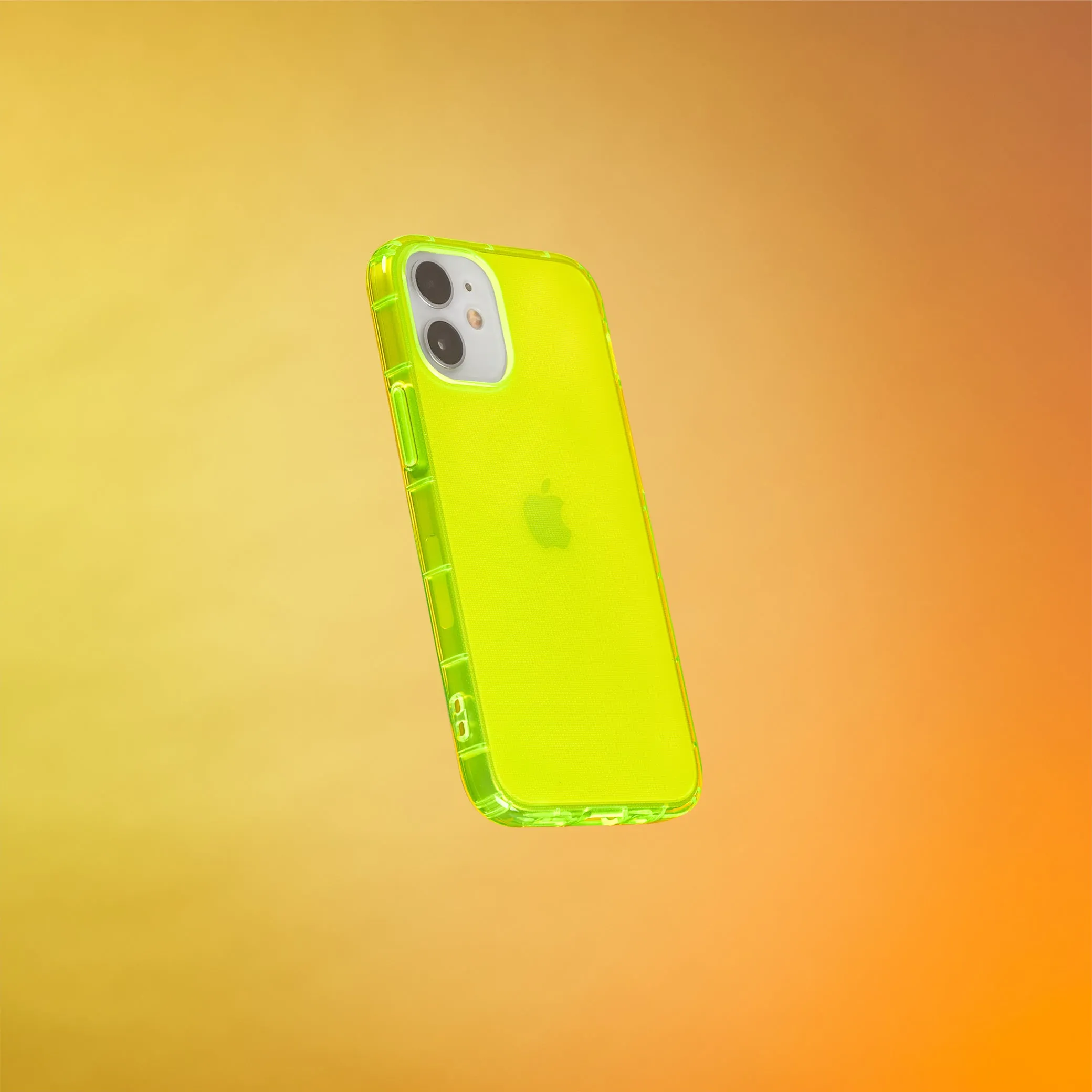 Highlighter Case for iPhone 12 Mini - Conspicuous Neon Yellow