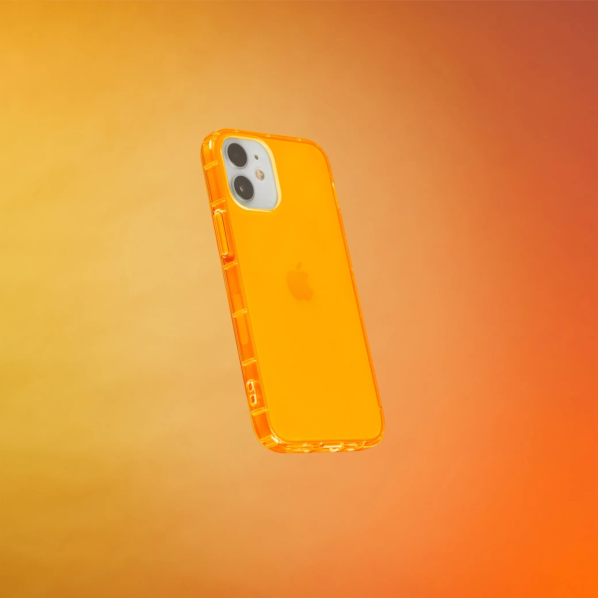 Highlighter Case for iPhone 12 Mini - Intense Bright Orange