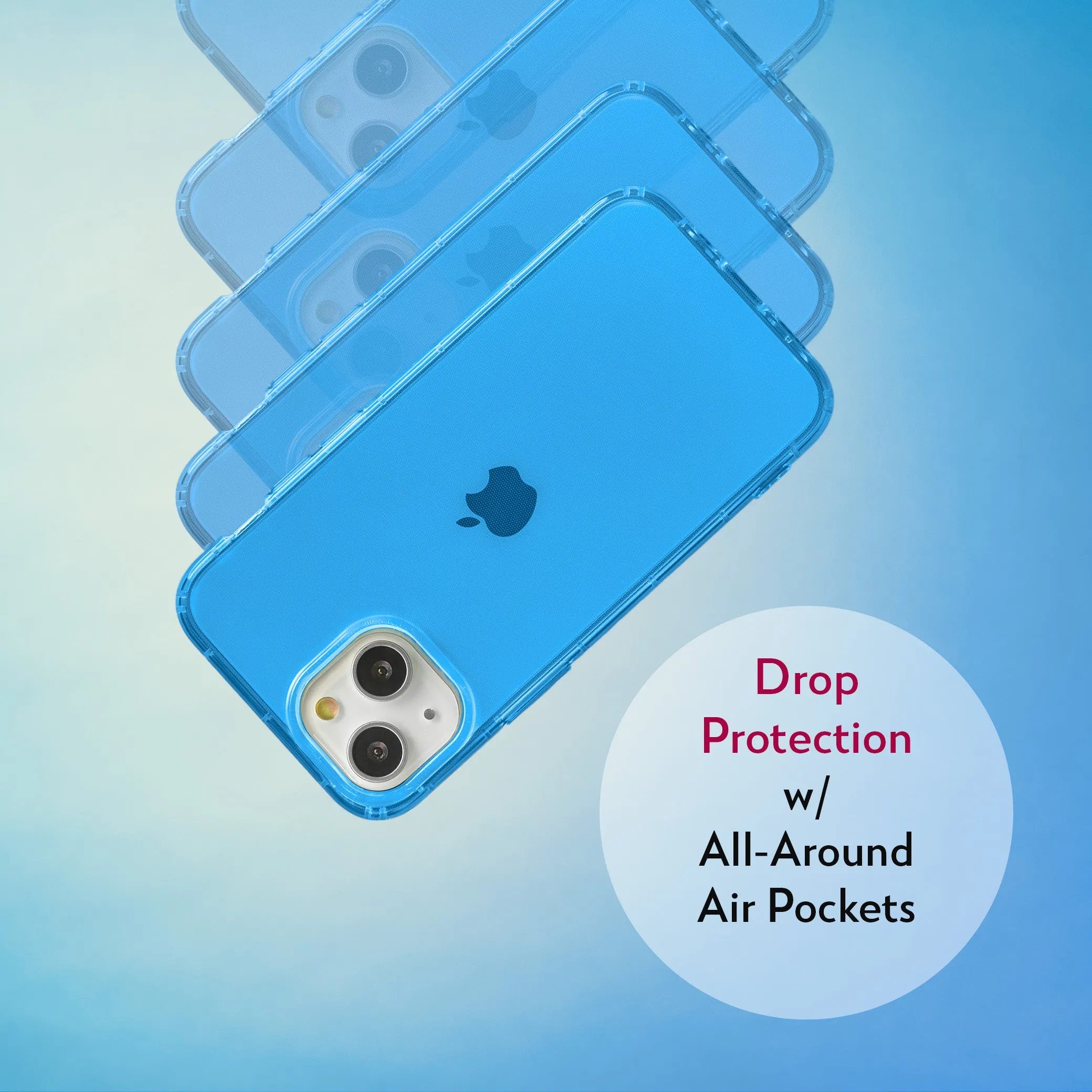 Highlighter Case for iPhone 13 - Elevated Azure Blue