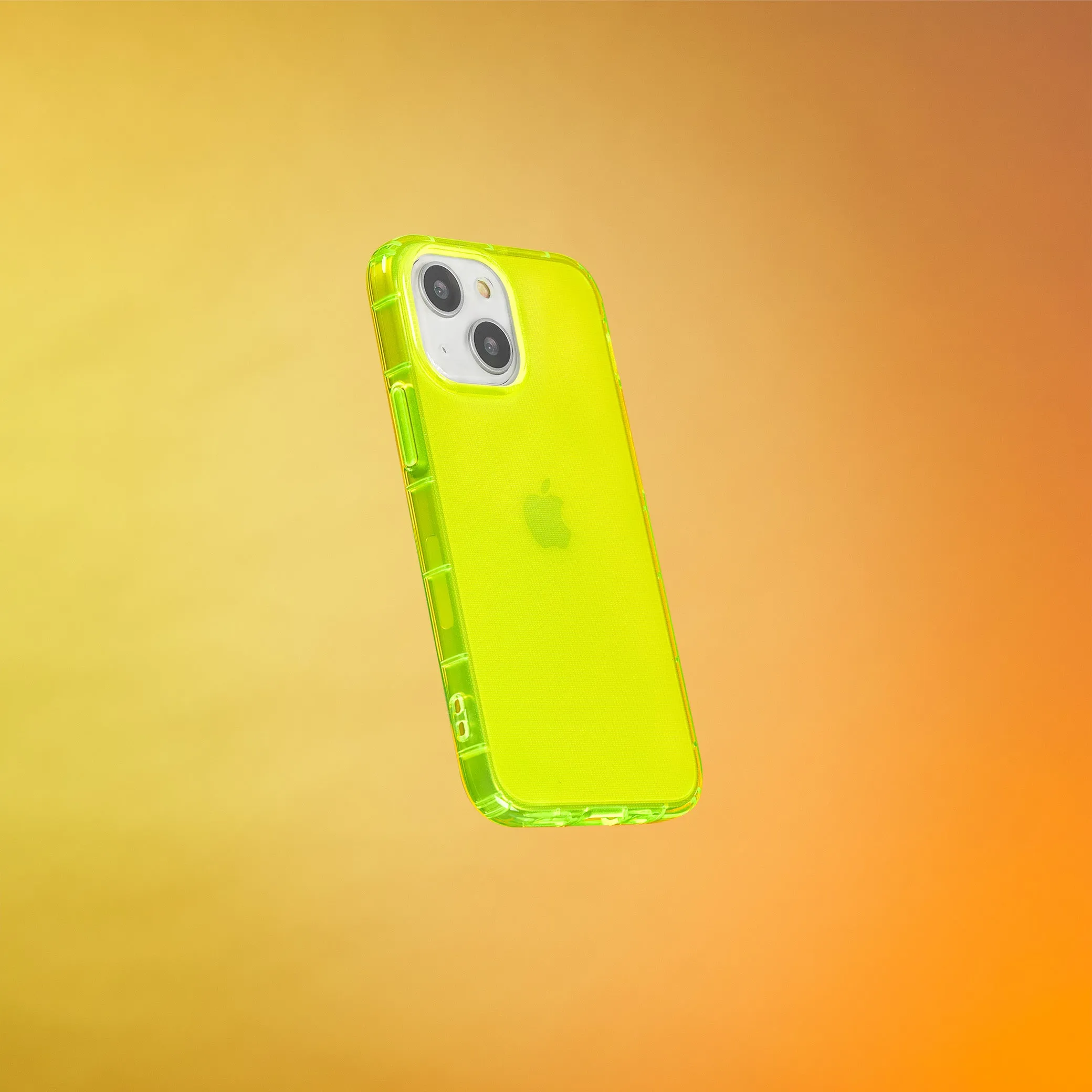 Highlighter Case for iPhone 13 Mini - Conspicuous Neon Yellow