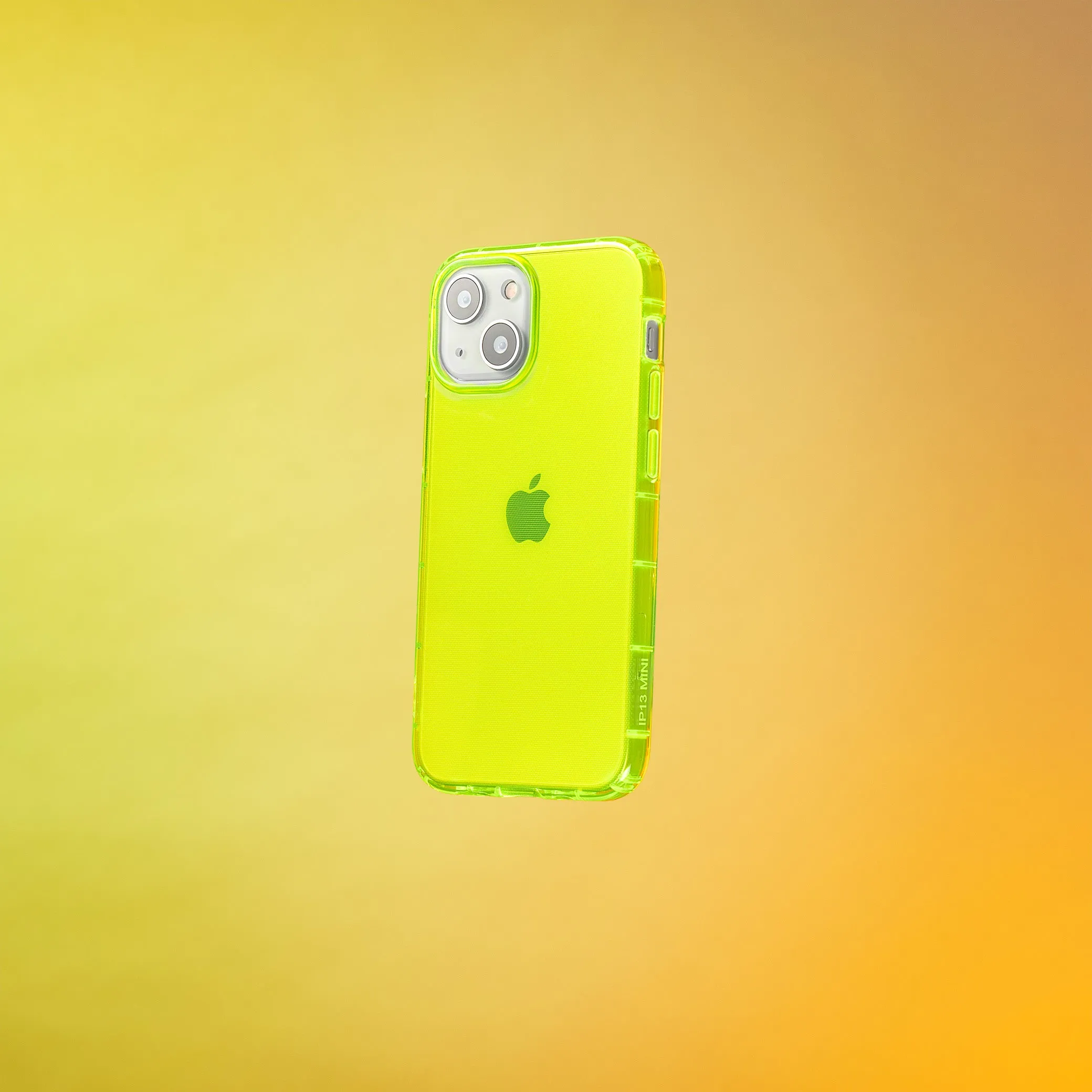 Highlighter Case for iPhone 13 Mini - Conspicuous Neon Yellow