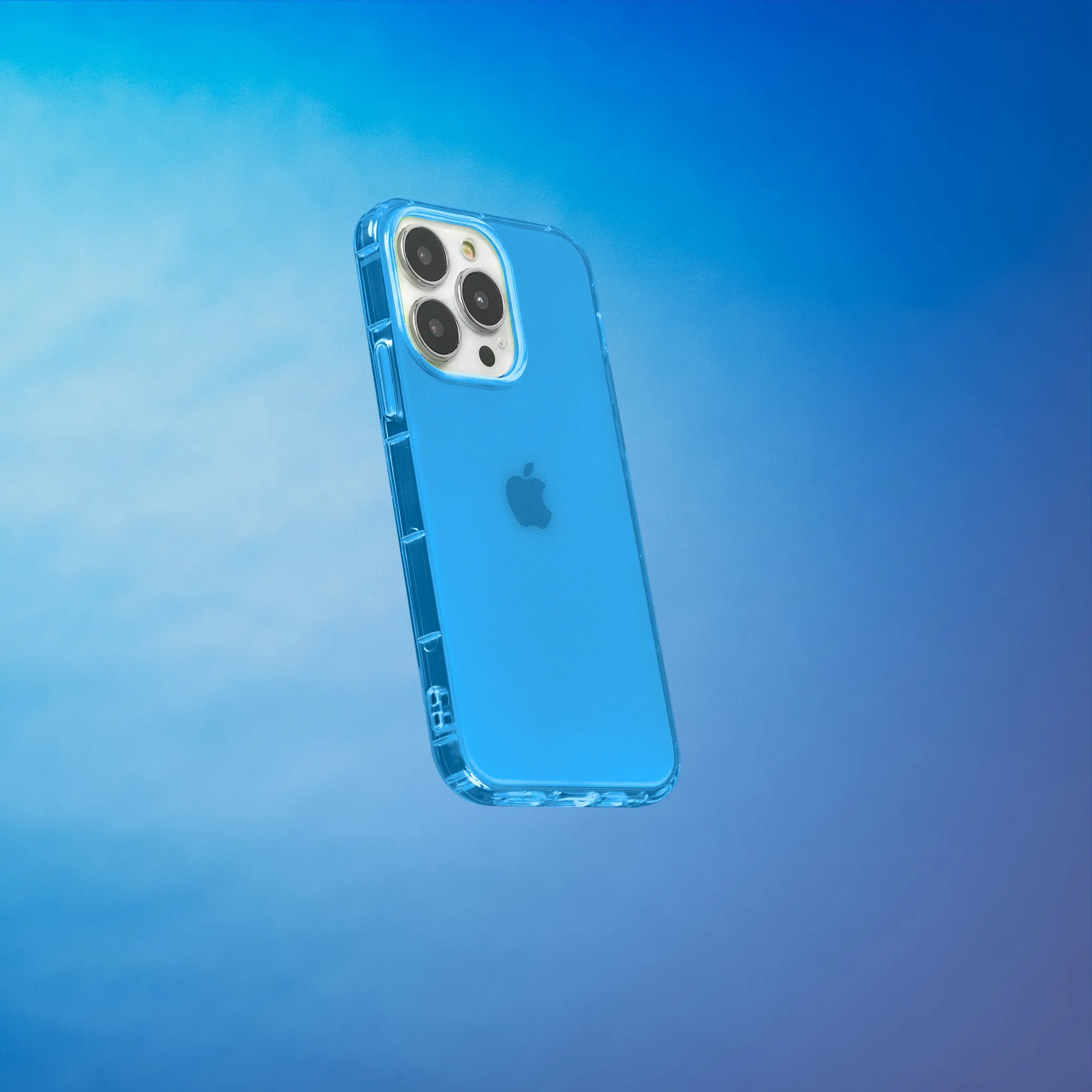 Highlighter Case for iPhone 13 Pro - Elevated Azure Blue
