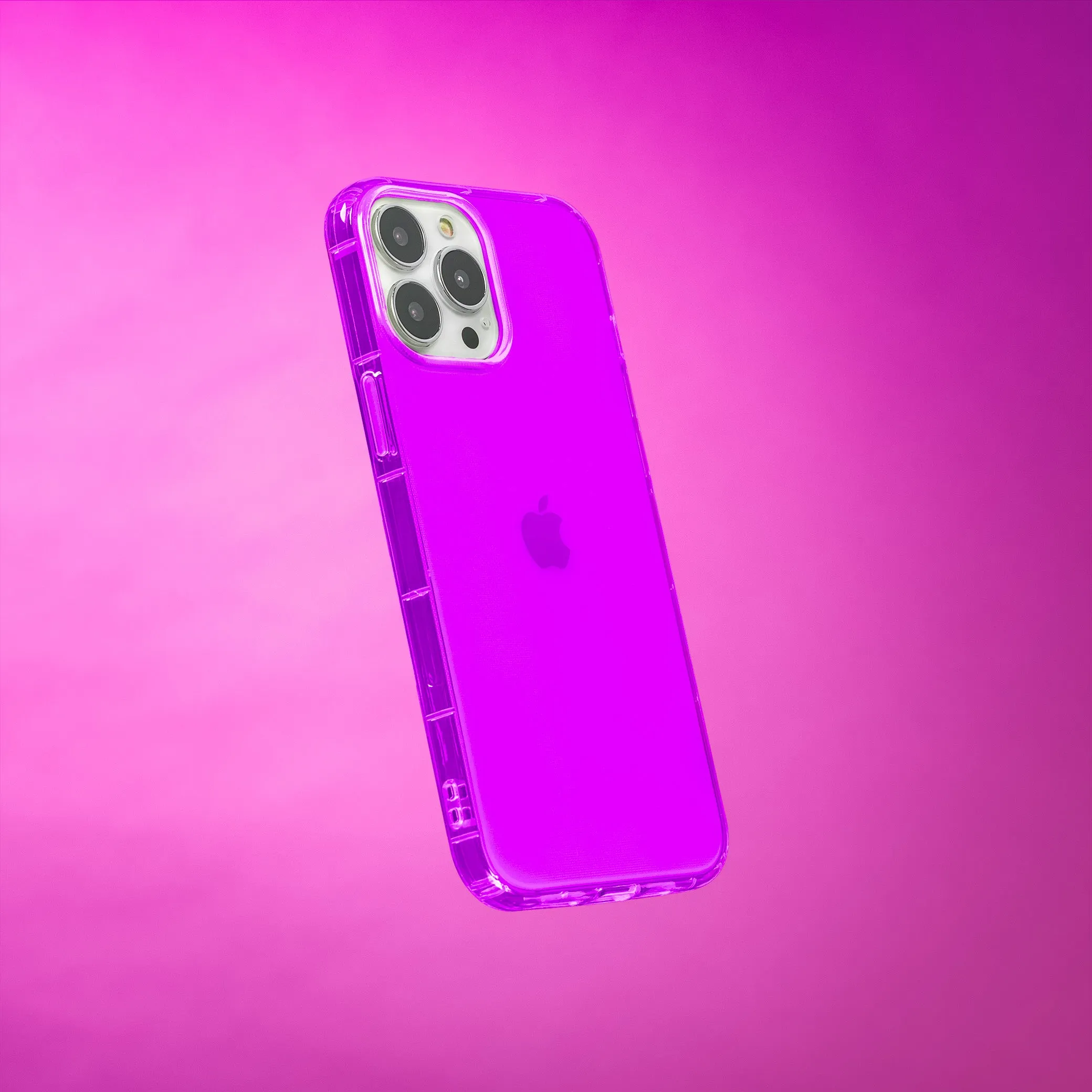Highlighter Case for iPhone 13 Pro Max - Saturated Vivid Purple