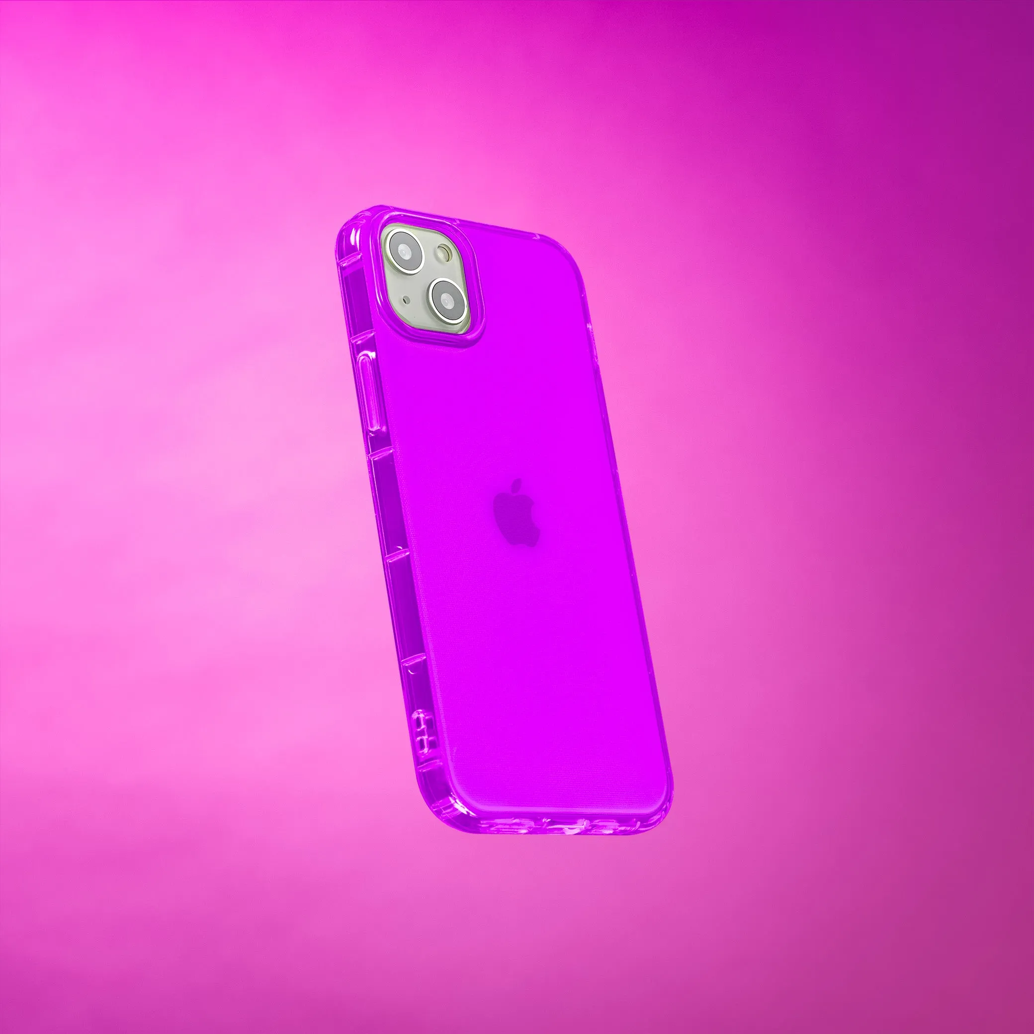 Highlighter Case for iPhone 14 Plus - Saturated Vivid Purple
