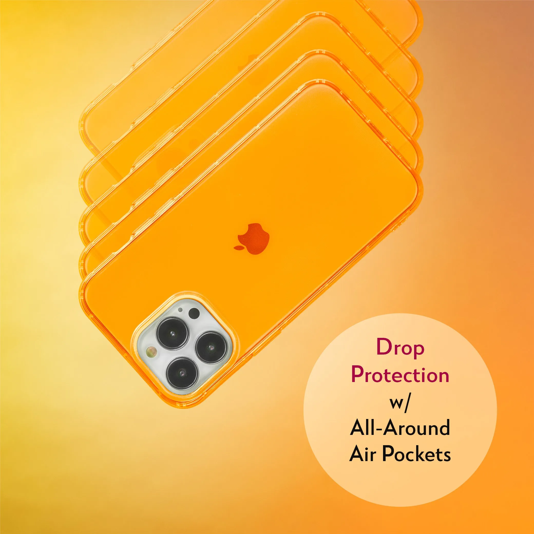 Highlighter Case for iPhone 14 Pro Max - Intense Bright Orange