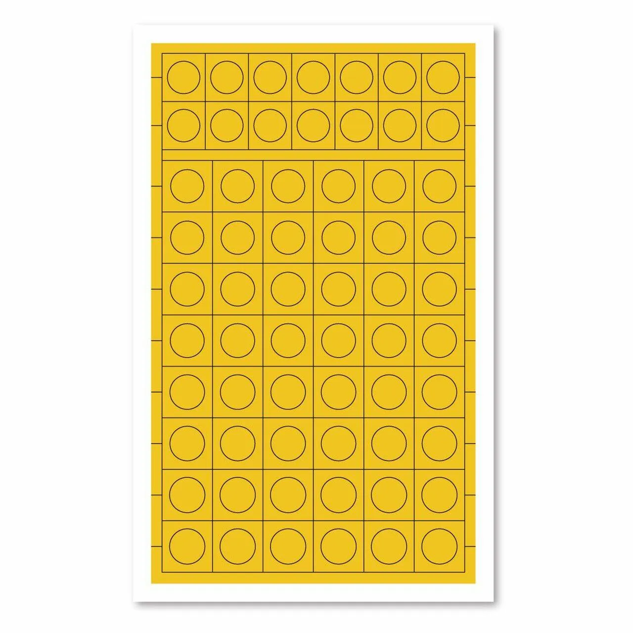 HIQParts Circle Masking Tape