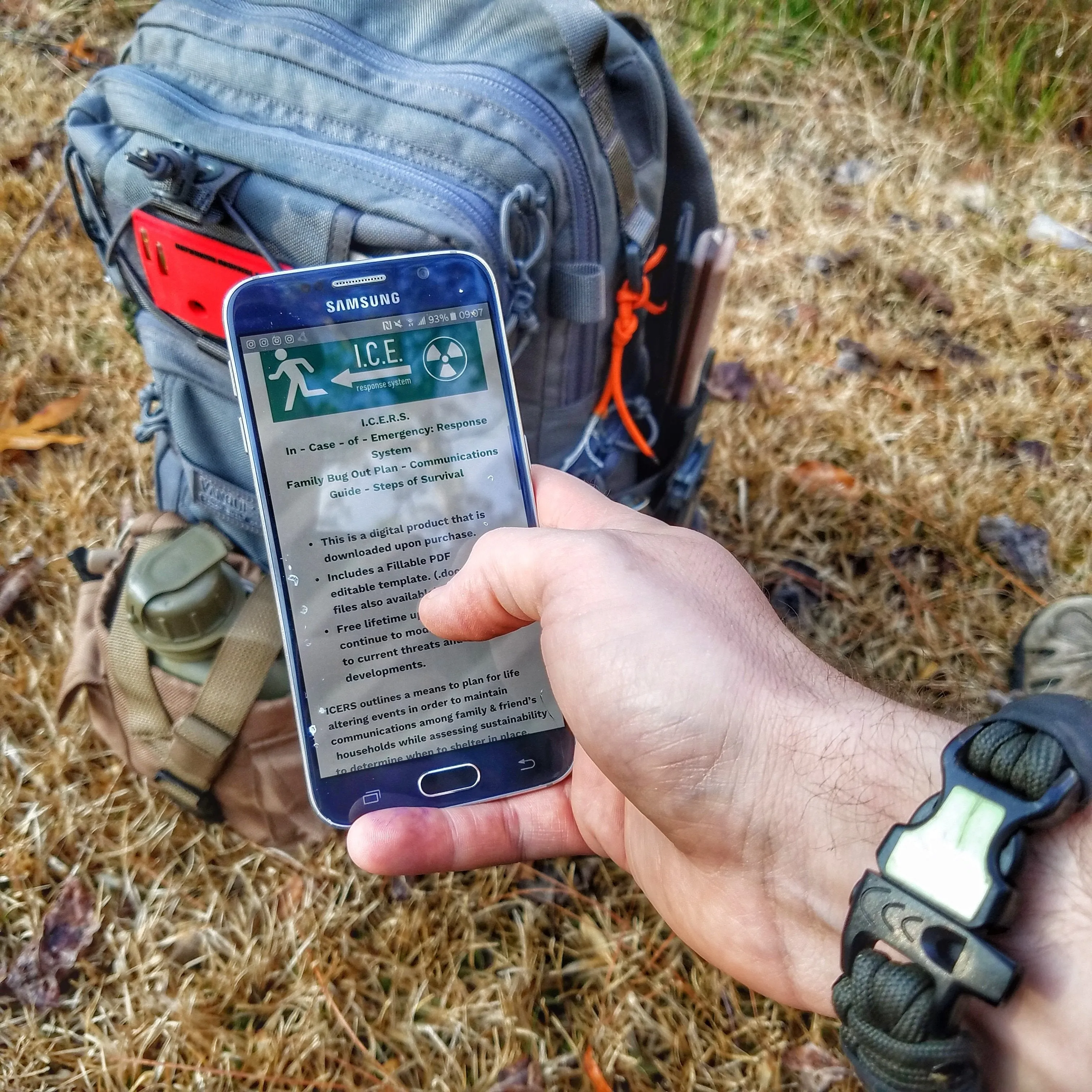 ICERS - In Case of Emergency Response System and Bugout Plan [Digital Folder]