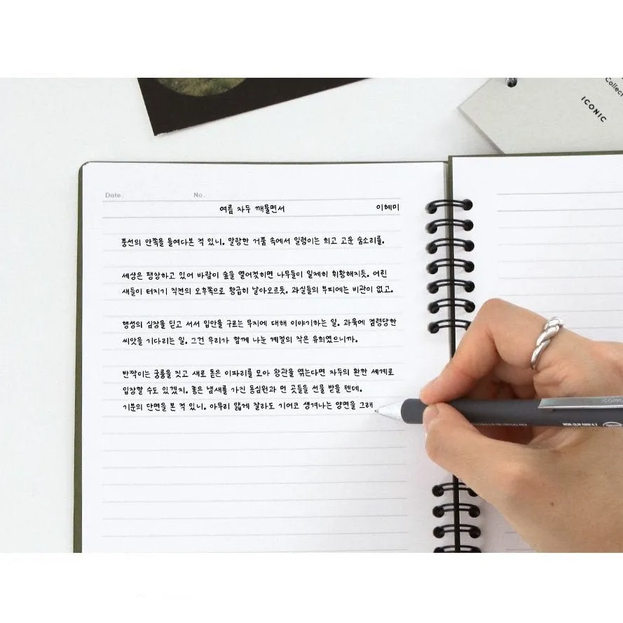 Iconic Compact A5 Lined Notebook
