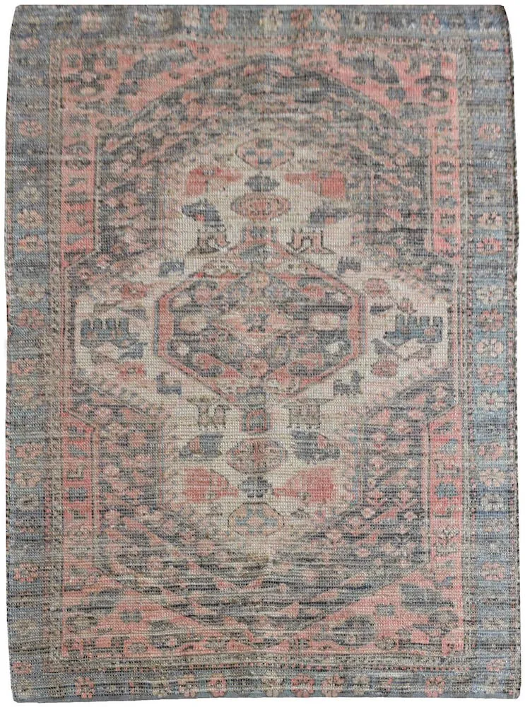 Ilder Distressed Tribal Rug