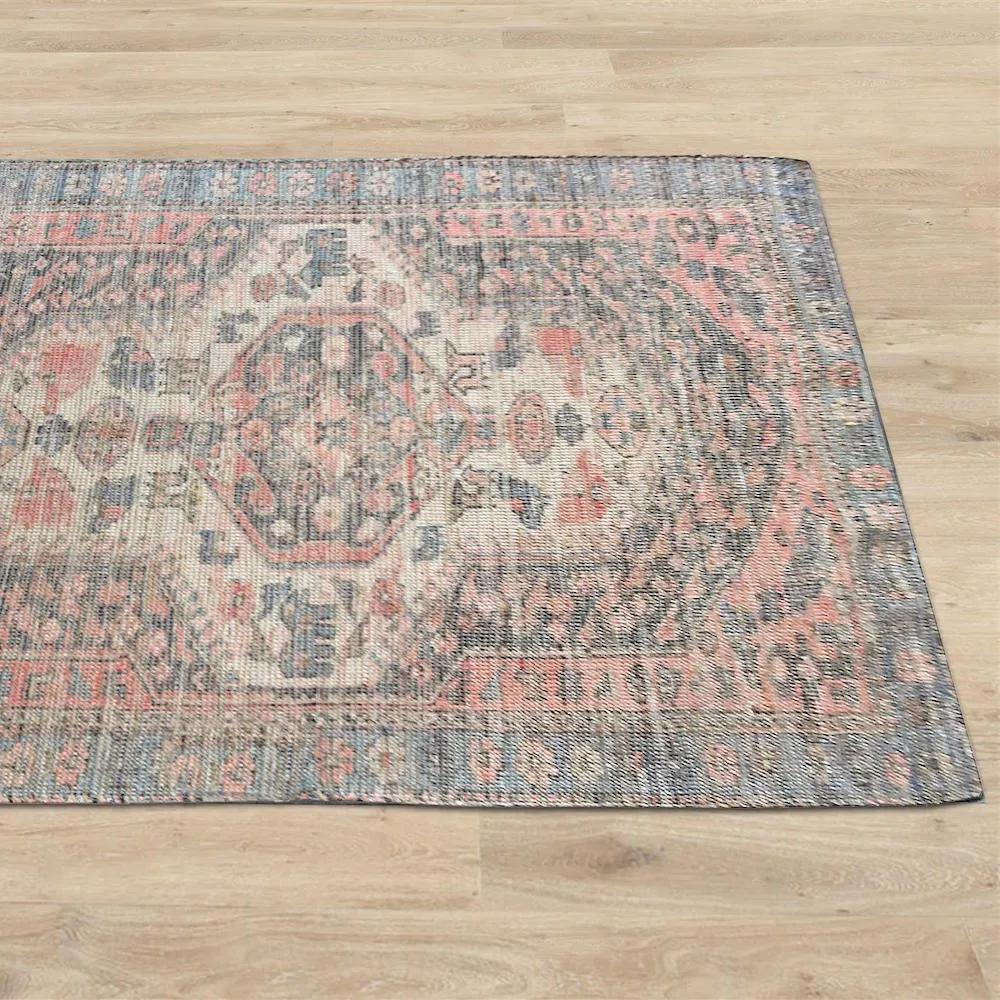 Ilder Distressed Tribal Rug