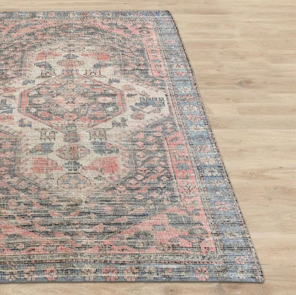 Ilder Distressed Tribal Rug