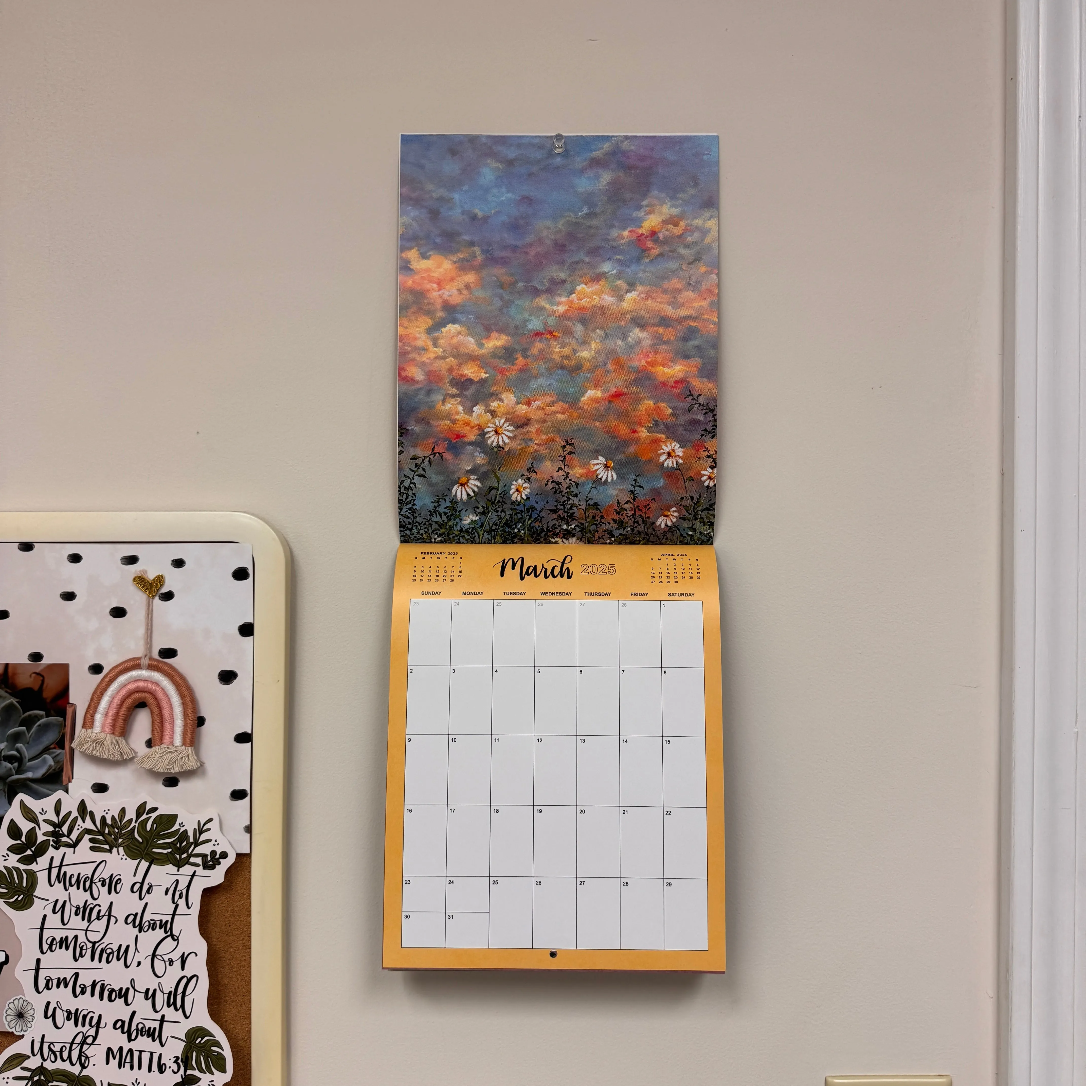KT’s Canvases 2025 Wall Calendar