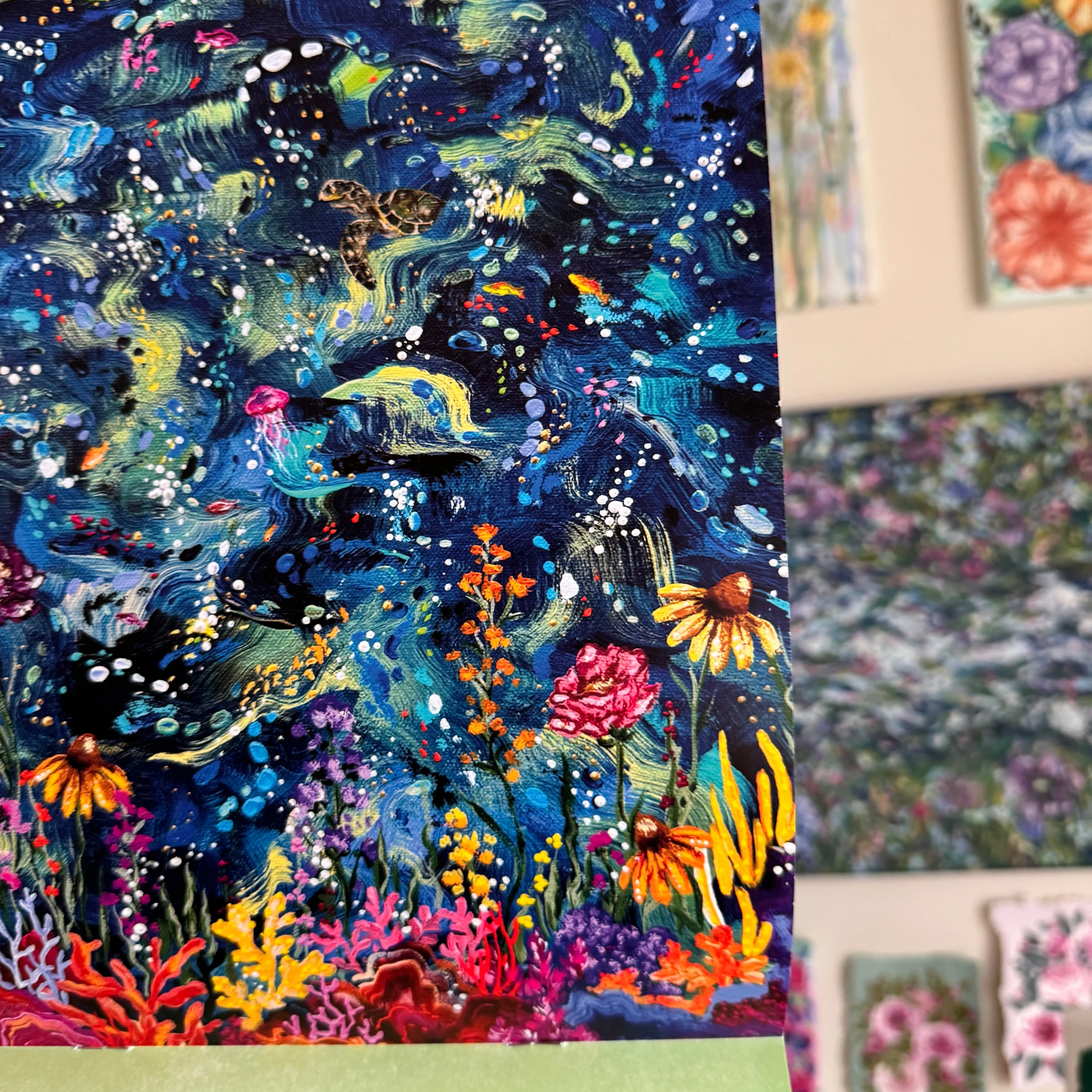 KT’s Canvases 2025 Wall Calendar