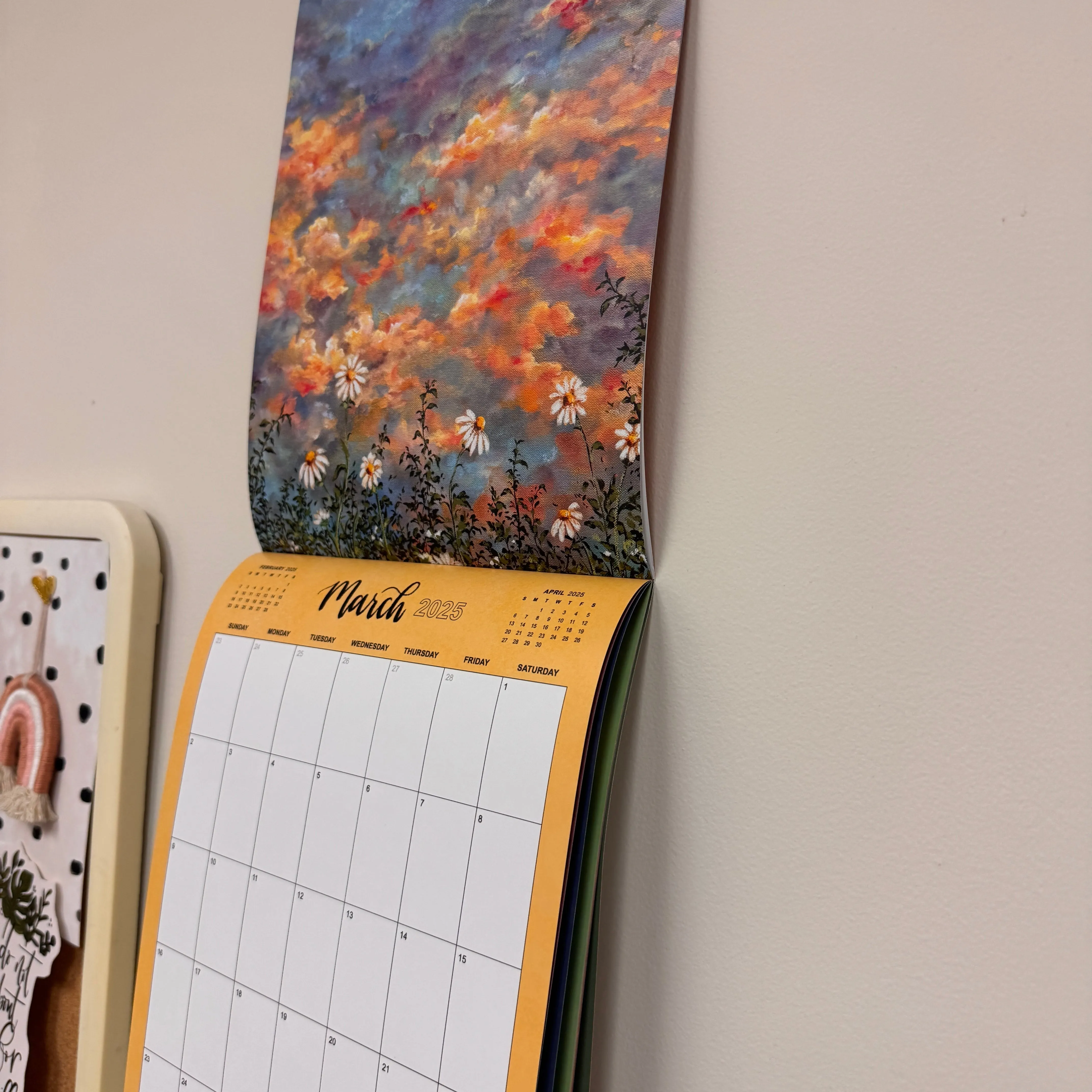 KT’s Canvases 2025 Wall Calendar