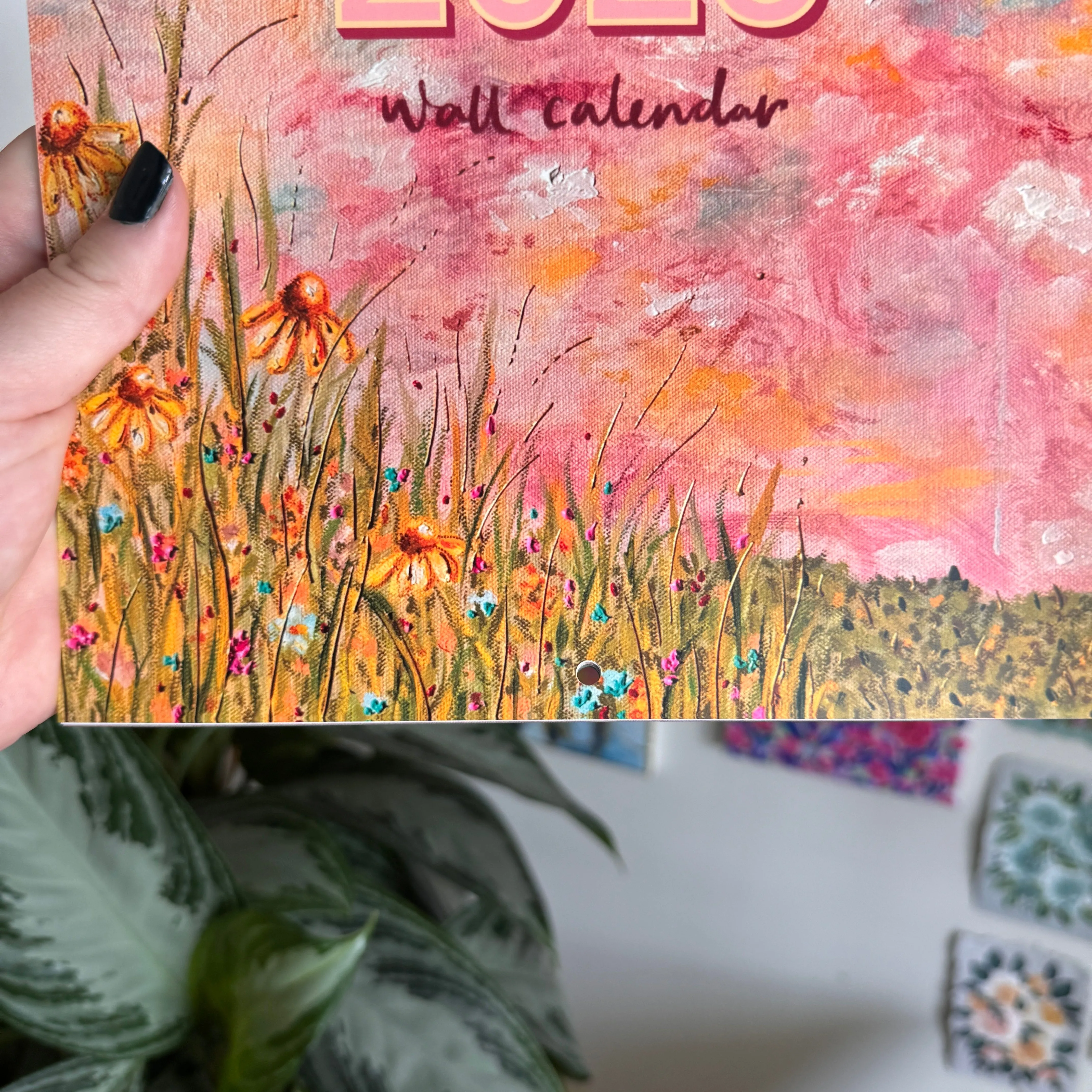 KT’s Canvases 2025 Wall Calendar
