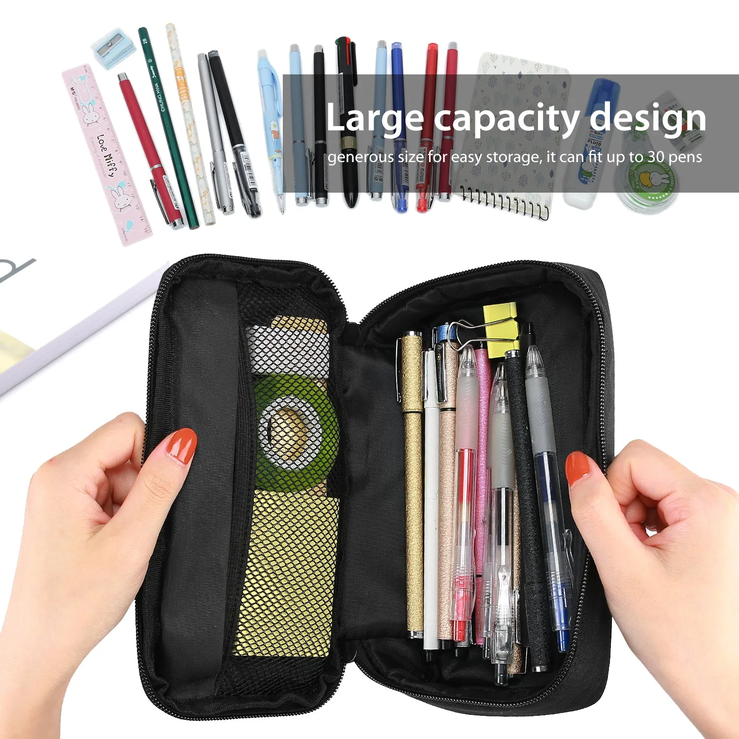 Large Capacity Pencil Pen Case | ProCase