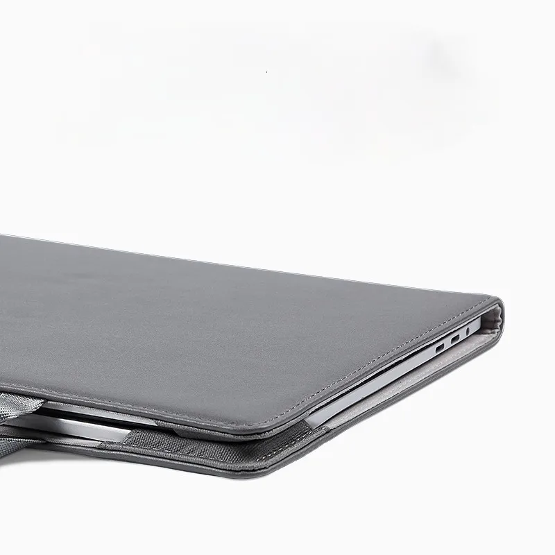 Leather computer cover bag for Macbook Air/Pro laptop bag