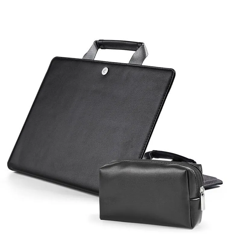 Leather computer cover bag for Macbook Air/Pro laptop bag