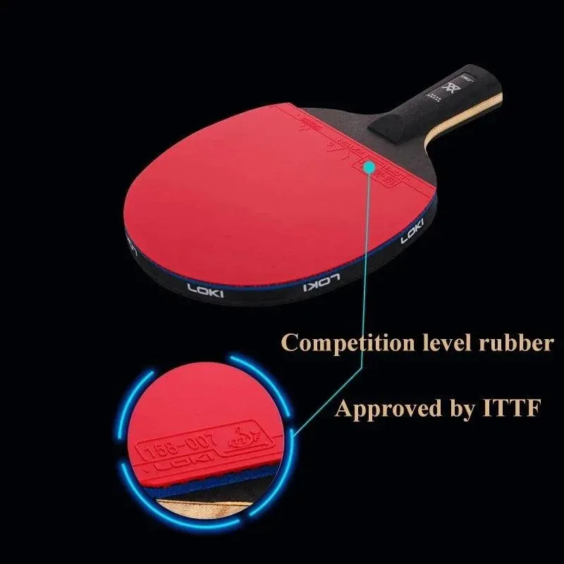 LOKI Arthur 9 Star Carbon Offensive Table Tennis Bat