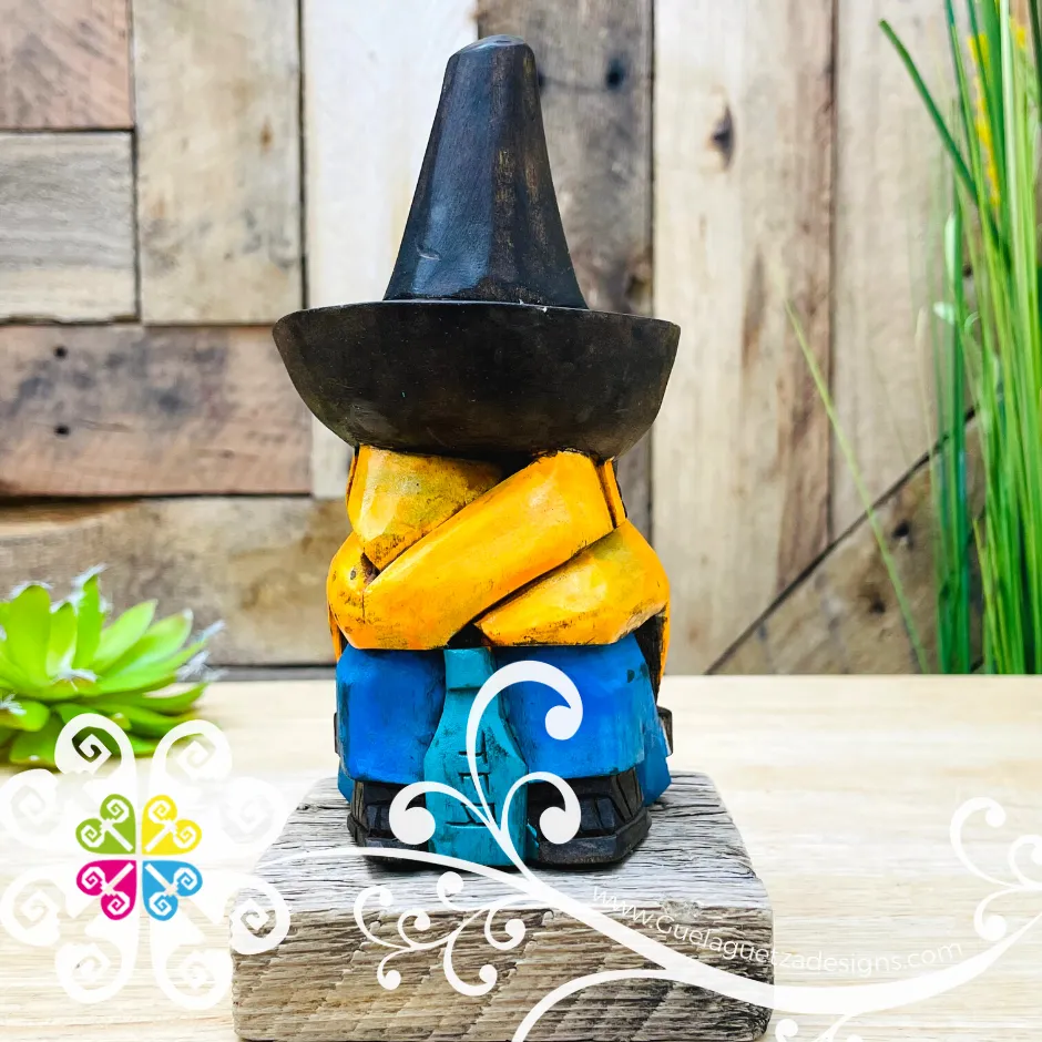 Mexicanito - Hand Carve Wood Figure