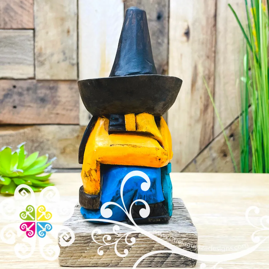 Mexicanito - Hand Carve Wood Figure