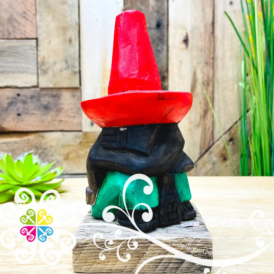 Mexicanito - Hand Carve Wood Figure