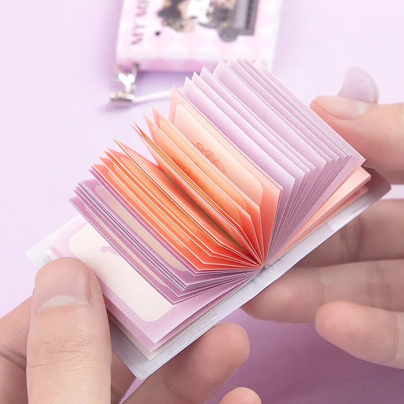 Midnight Melokuro Mini Memo Pads 2pcs Set
