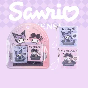 Midnight Melokuro Mini Memo Pads 2pcs Set