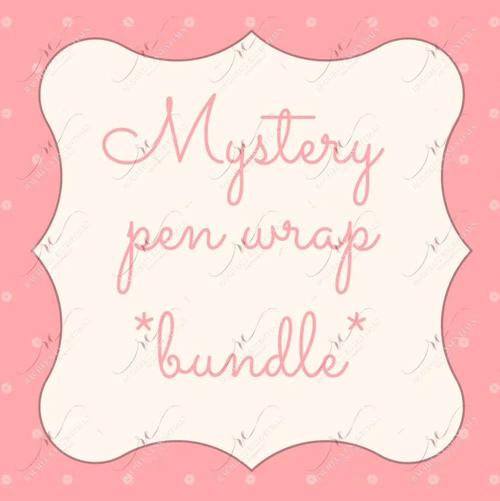 Mystery pen wrap *bundle*