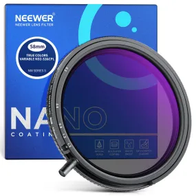 NEEWER 2 in 1 True Colors Variable ND2-ND32 & CPL Filter