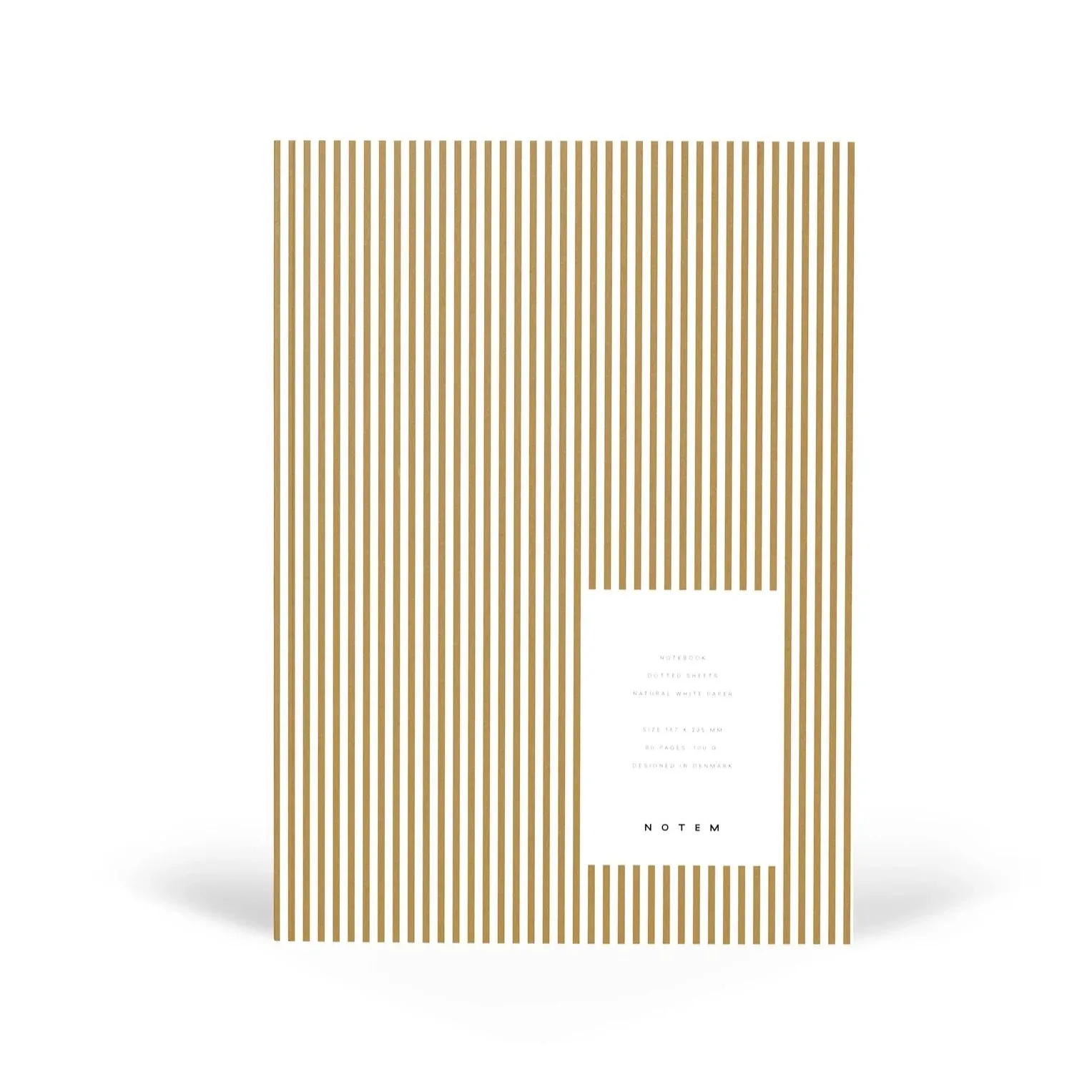 Notem VITA Softcover Notebook - Medium, Ochre Lines, Dot Grid