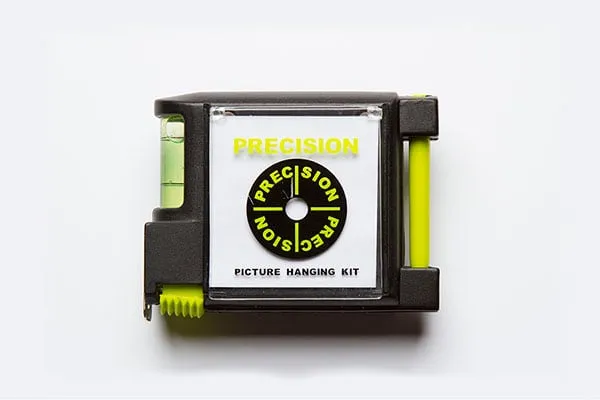 Precision 4-in-1 Tape Measure with Level, Paper & Pen