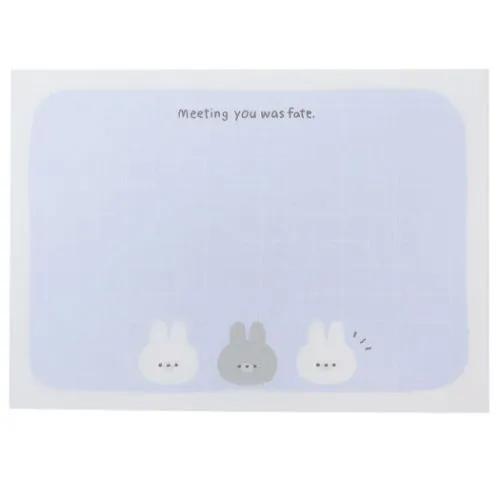 Q-lia, Mofu Mofu Bunny Small Memo Pad