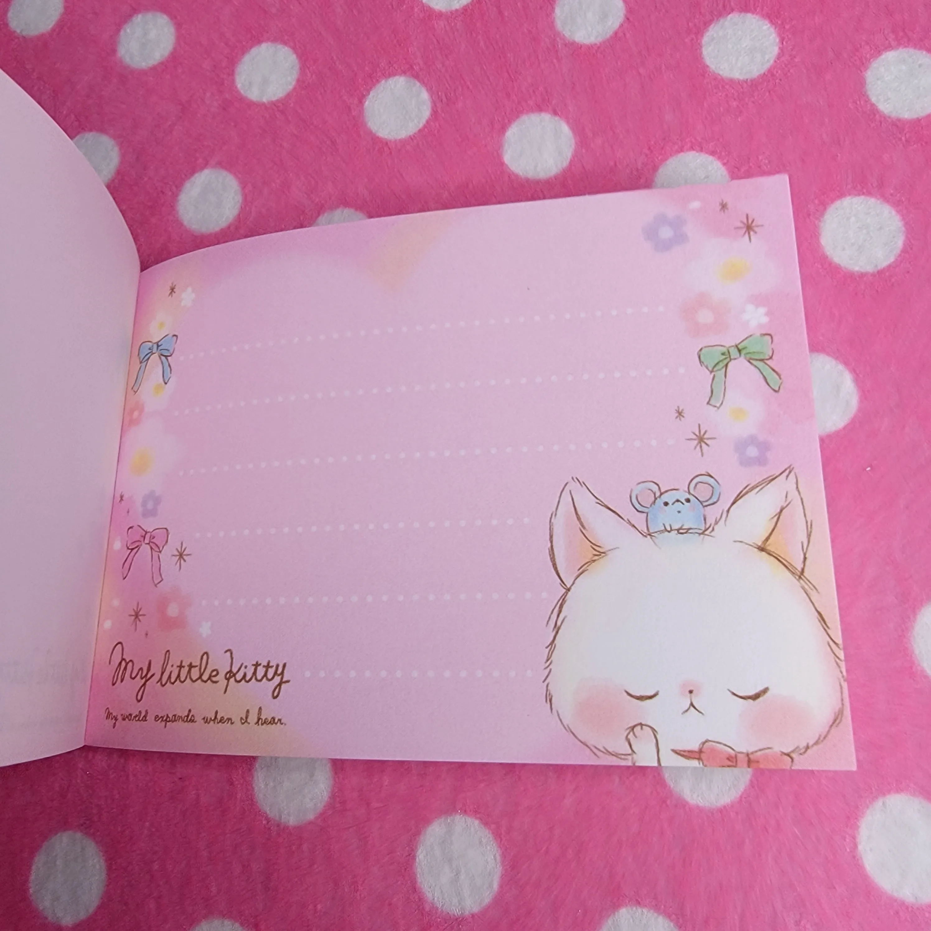 Q-lia, My Little Kitty Small Memo Pad